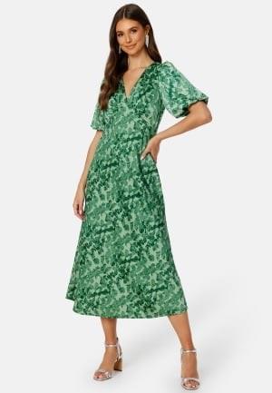 Bubbleroom Occasion Yvie Dress Green / Patterned 44