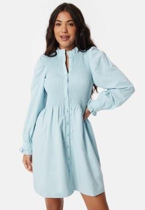 ONLY Onlida Aspen Smock Dress Clear XL