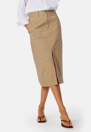 GANT Chino Slit Skirt Khaki 34