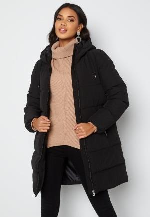 ONLY Dolly Long Puffer Coat Black XS