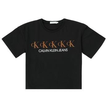 Lyhythihainen t-paita Calvin Klein Jeans  CK REPEAT FOIL BOXY T-SHIRT ...
