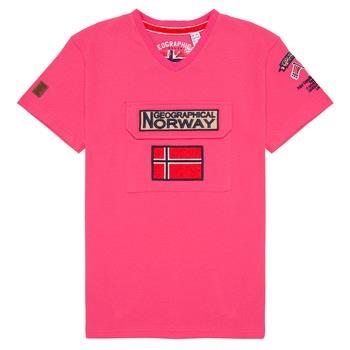 Lyhythihainen t-paita Geographical Norway  JIRI  8 vuotta
