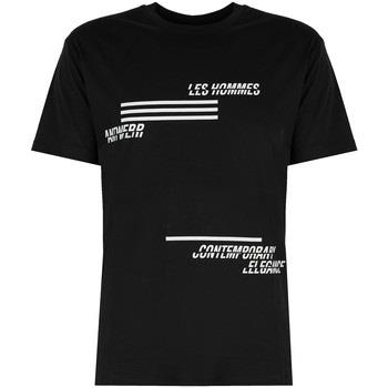 Lyhythihainen t-paita Les Hommes  LJT208-700P | Contemporary Elegance ...