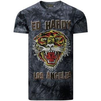 Lyhythihainen t-paita Ed Hardy  Los tigre t-shirt black  EU S