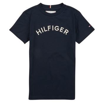 Lyhythihainen t-paita Tommy Hilfiger  U HILFIGER ARCHED TEE  4 vuotta
