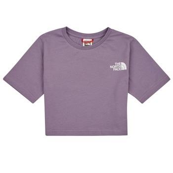 Lyhythihainen t-paita The North Face  Girl?s S/S Crop Simple Dome Tee ...