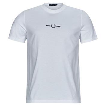 Lyhythihainen t-paita Fred Perry  EMBROIDERED T-SHIRT  EU XXL