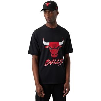 Lyhythihainen t-paita New-Era  NBA Chicago Bulls Script Mesh Tee  EU L