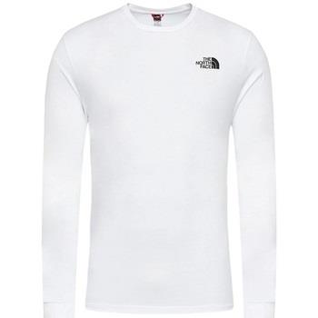 T-paidat & Poolot The North Face  M LS SIMPLE DOME TEE  EU XL