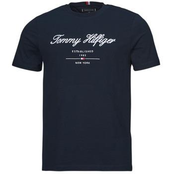 Lyhythihainen t-paita Tommy Hilfiger  SCRIPT LOGO TEE  EU XXL