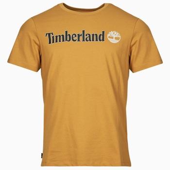 Lyhythihainen t-paita Timberland  Linear Logo Short Sleeve Tee  EU S