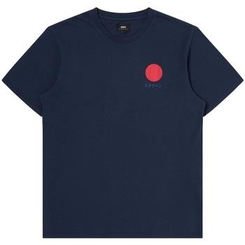 T-paidat & Poolot Edwin  Japanese Sun T-Shirt - Navy Blazer  EU S