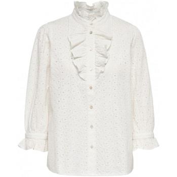 Paita La Strada  Camisa Neela Broderie - Star White  FR 36