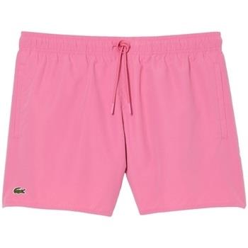 Shortsit & Bermuda-shortsit Lacoste  Quick Dry Swim Shorts - Rose Vert...