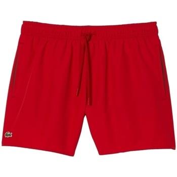 Shortsit & Bermuda-shortsit Lacoste  Quick Dry Swim Shorts - Rouge Ver...
