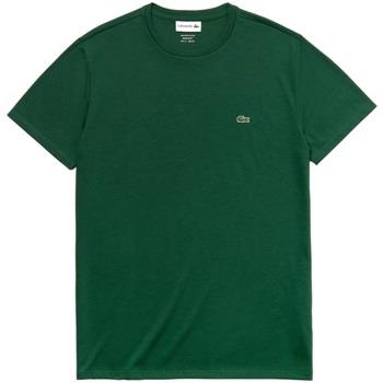 T-paidat & Poolot Lacoste  Pima Cotton T-Shirt - Vert  EU S