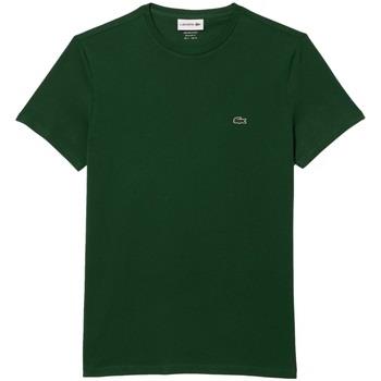T-paidat & Poolot Lacoste  Regular Fit T-Shirt - Vert  EU XL