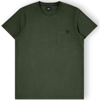 T-paidat & Poolot Edwin  Pocket T-Shirt - Kombu Green  EU S