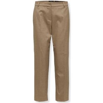 Housut Selected  W Noos Ria Trousers - Camel  FR 34