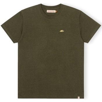 T-paidat & Poolot Revolution  T-Shirt Regular 1342 TEN - Army/Melange ...