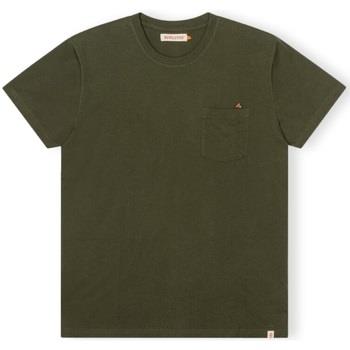 T-paidat & Poolot Revolution  T-Shirt Regular 1341 BOR - Army  EU M