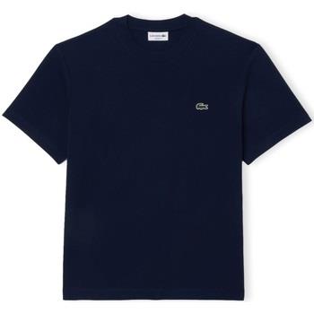 T-paidat & Poolot Lacoste  Classic Fit T-Shirt - Blue Marine  EU M