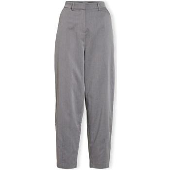 Housut Vila  Naba Trousers 7/8 - Dark Grey  FR 34