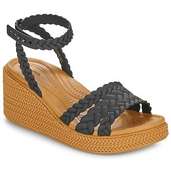 Sandaalit Crocs  Brooklyn Woven Ankle Strap Wdg  39 / 40