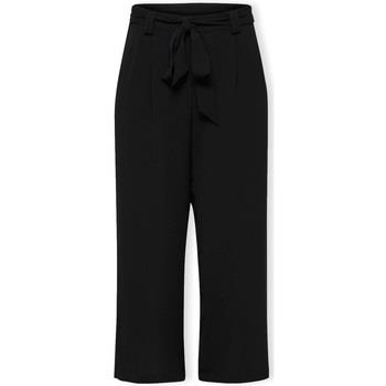 Housut Only  Noos Winner Palazzo Trousers - Black  FR 34