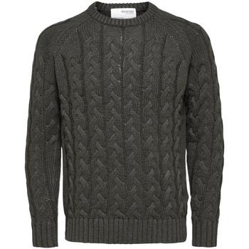 Neulepusero Selected  SLHBILL LS KNIT CABLE CREW NECK W - 16086658  EU...