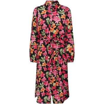 Lyhyt mekko Jacqueline De Yong  JDYROSIE L/S SHIRT MIDI WVN 15294908  ...