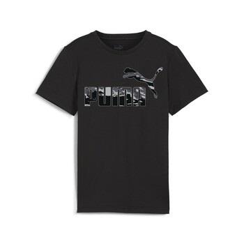 Lyhythihainen t-paita Puma  ESS+ CAMO GRAPHIC TEE  7 / 8 Jahre