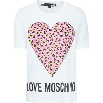 Lyhythihainen t-paita Love Moschino  W4F152DM3876  Yksi Koko