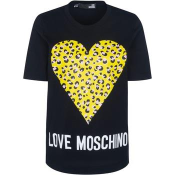 Lyhythihainen t-paita Love Moschino  W4F152DM3876  Yksi Koko