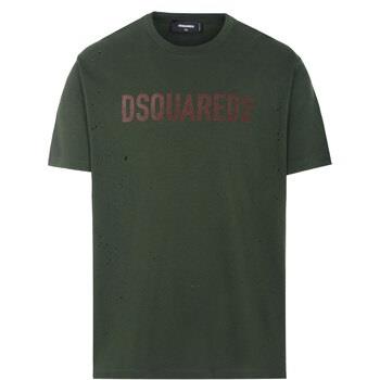 Lyhythihainen t-paita Dsquared  S74GD1059 S22507  IT XXL