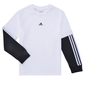 T-paidat pitkillä hihoilla adidas  Street Jam 2-in-1 Long Sleeve Long-...