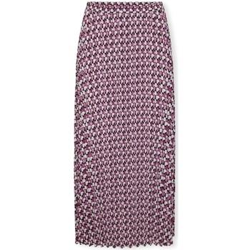 Lyhyt hame Only  Alma Life Poly Skirt - Magenta Purple/Posh  FR 34