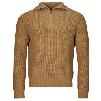 Neulepusero Polo Ralph Lauren  PULL 1/2 ZIP EN LAINE MELANGE  EU S