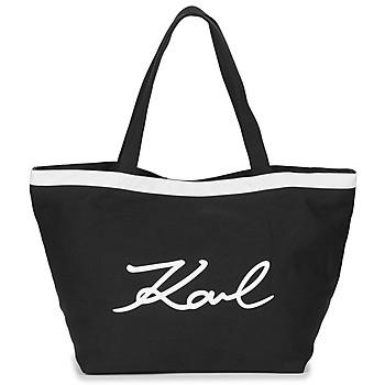 Toalettilaukku / Meikkipussi Karl Lagerfeld  K/SIGNATURE SHOPPER  Yksi...