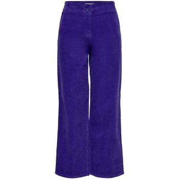 Väljät housut Only  ONLVANNES-ADA STRAIGHT CORD PANT PNT - 15271986  E...