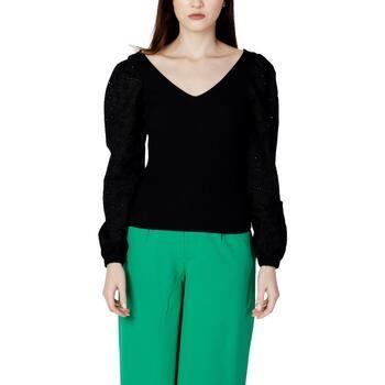 Neulepusero Only  ONLNADIA LS WOVEN MIX V-NECK KNT - 15283864  EU XL