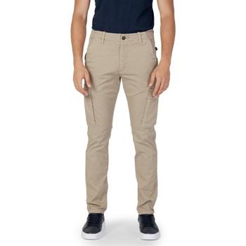 Housut Borghese  3SPAA7-S TW07 - CARGO LONG TWILL STRETCH REGULAR FIT ...