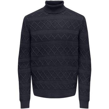 Neulepusero Only & Sons   ONSWADE REG 5 STRUC ROLL NECK KNIT 22027158 ...