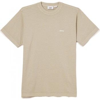 T-paidat & Poolot Obey  Lowercase pigment tee ss  EU S