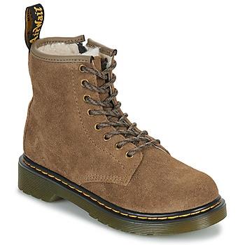 Lastenkengät Dr. Martens  1460 Serena J Dark Khaki Bronx Suede  36