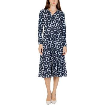 Pitkä mekko Street One  143737 - Printed Mesh Wrap  EU XXS