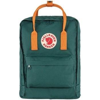 Reppu Fjallraven  FJÄLLRÄVEN Kanken Backpack - Arctic Green/Spicy Oran...