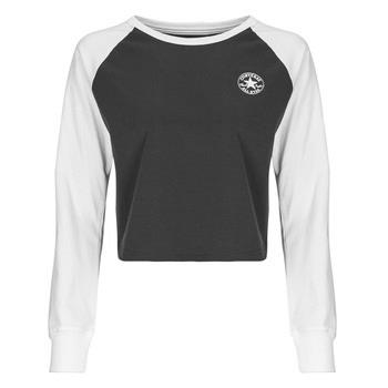 T-paidat pitkillä hihoilla Converse  RAGLAN LONG-SLEEVE TOP  EU S