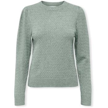 Neulepusero Only  Katia Life Knit L/S - Aqua Gray  EU M