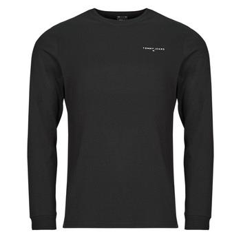 T-paidat pitkillä hihoilla Tommy Jeans  TJM SLIM LINEAR CHST L/S TEE E...